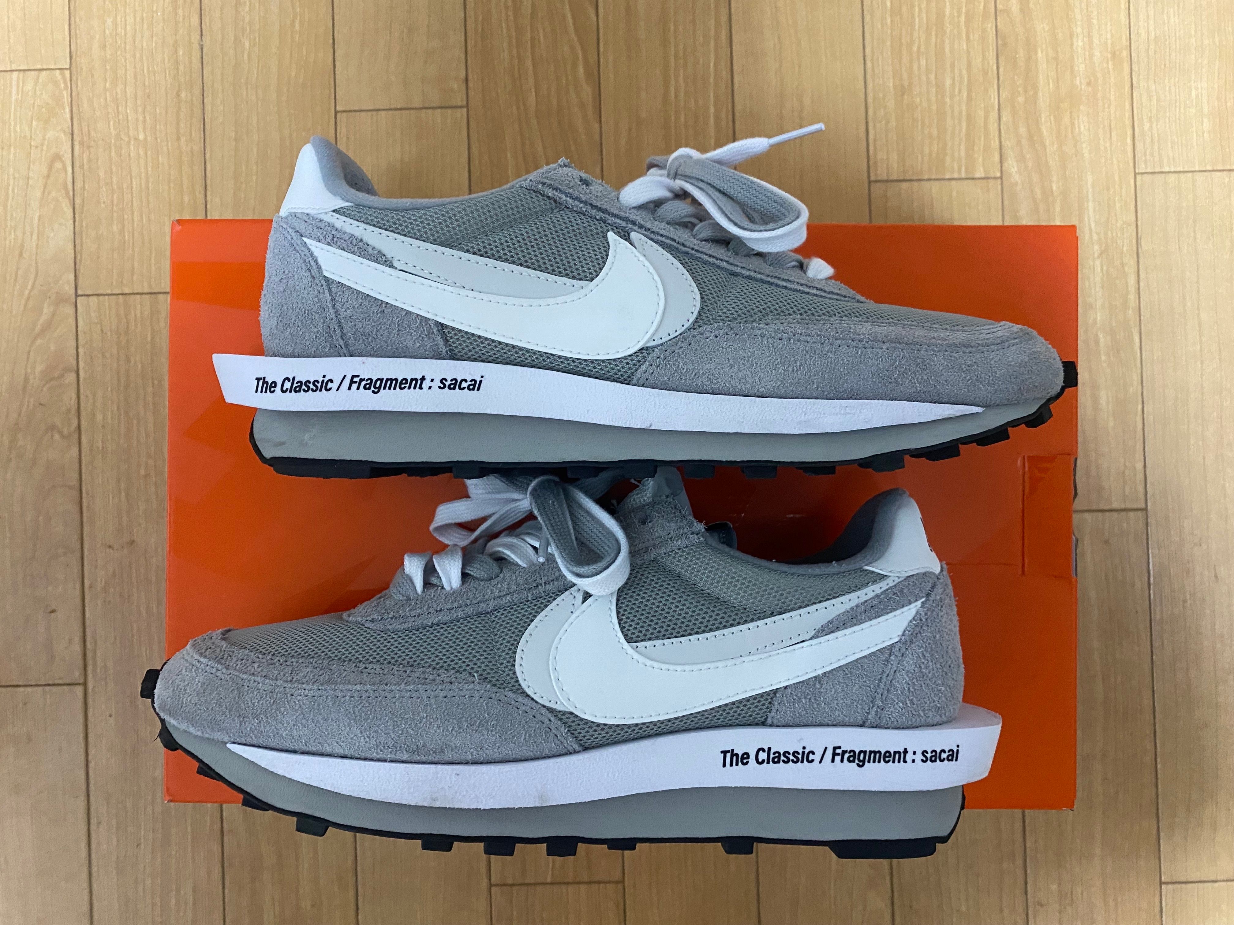 Fragment × sacai × Nike LD Waffle "Light Smoke Grey"