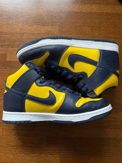 Nike Dunk High "Michigan"