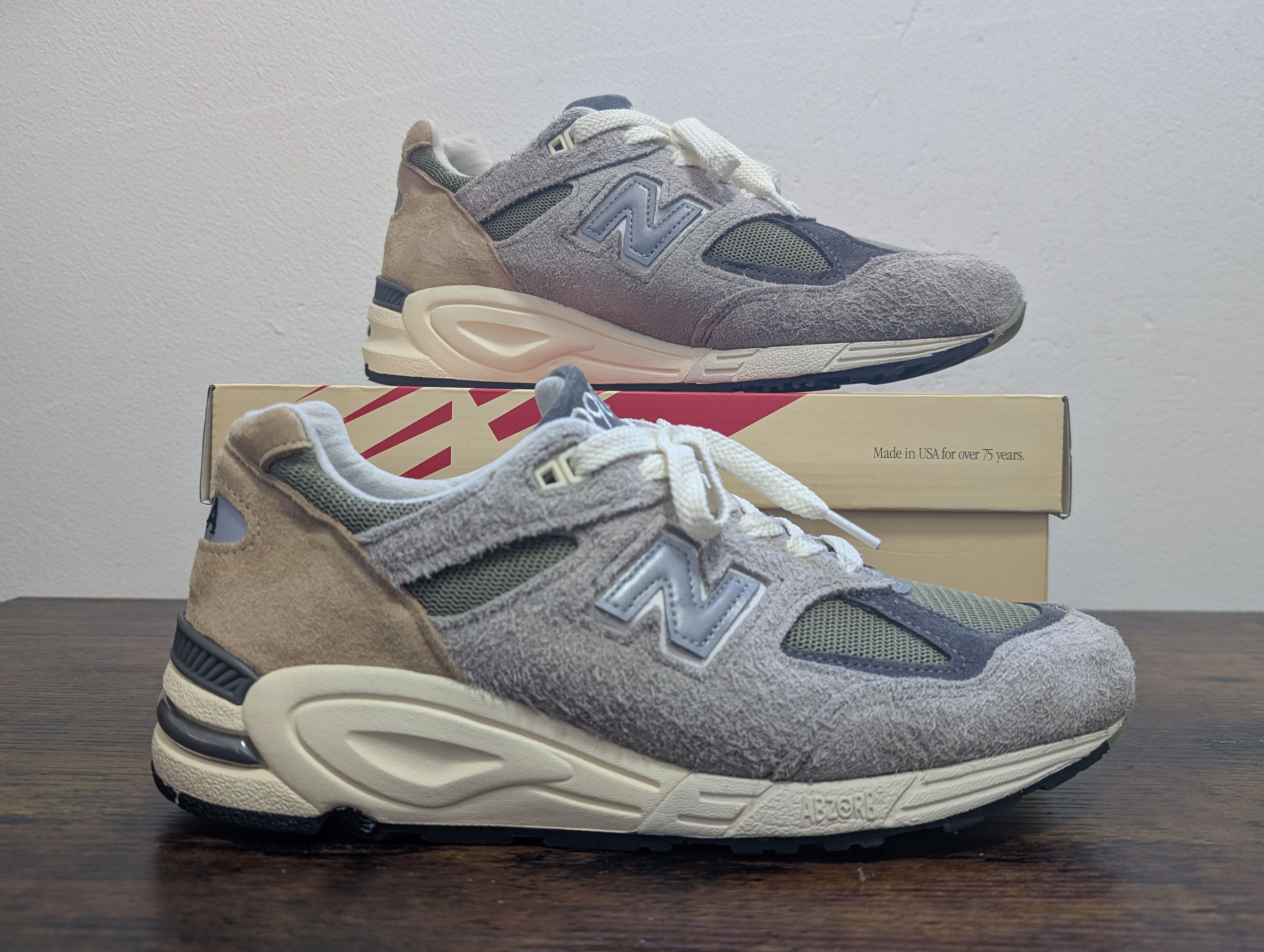 New Balance 990V2 "Gray"