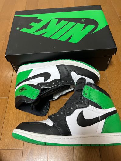 Nike Air Jordan 1 Retro High OG "Celtics/Black and Lucky Green" (2023)