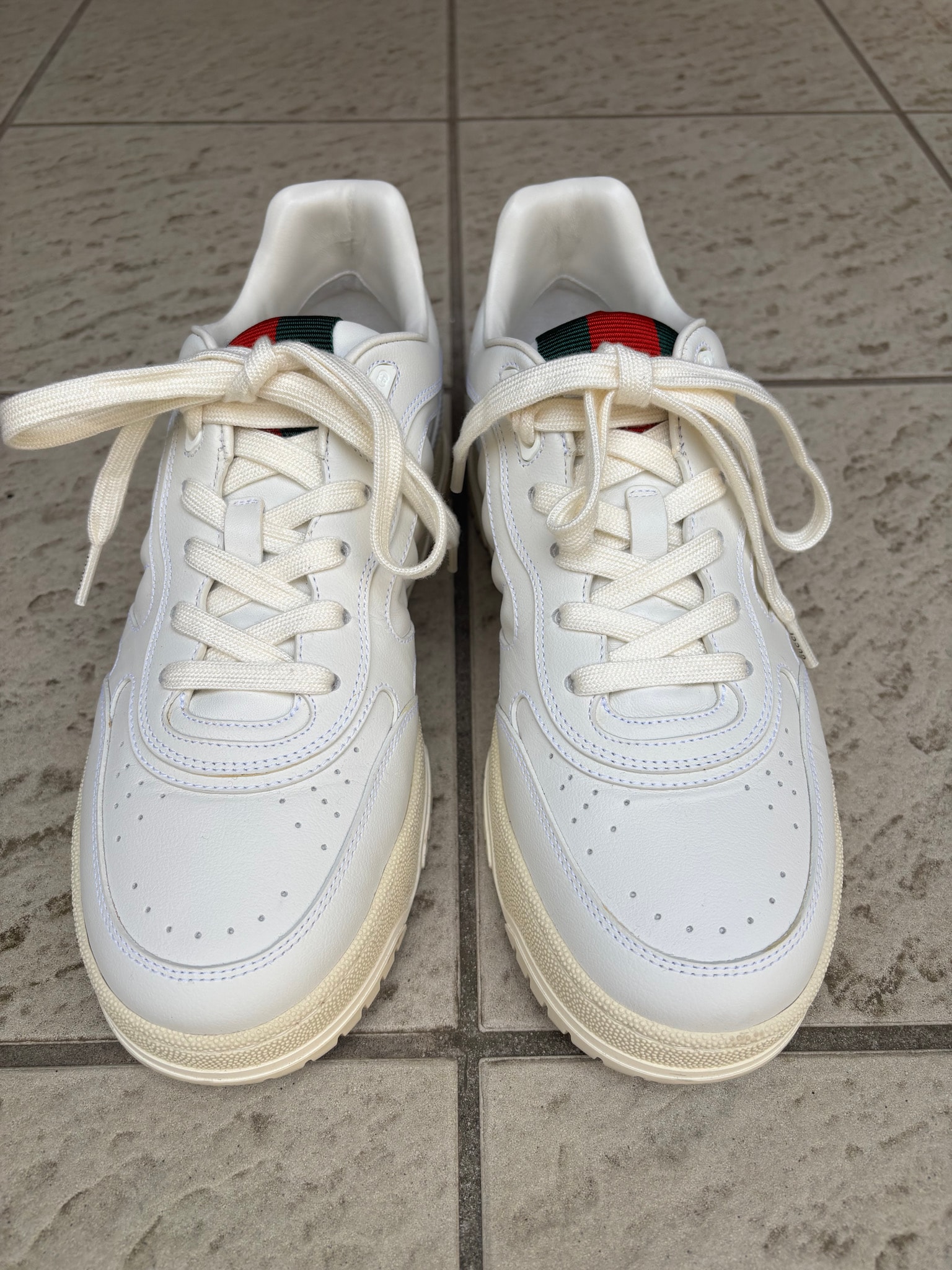 GUCCI Re-Web Trainer "White/Green/Red"