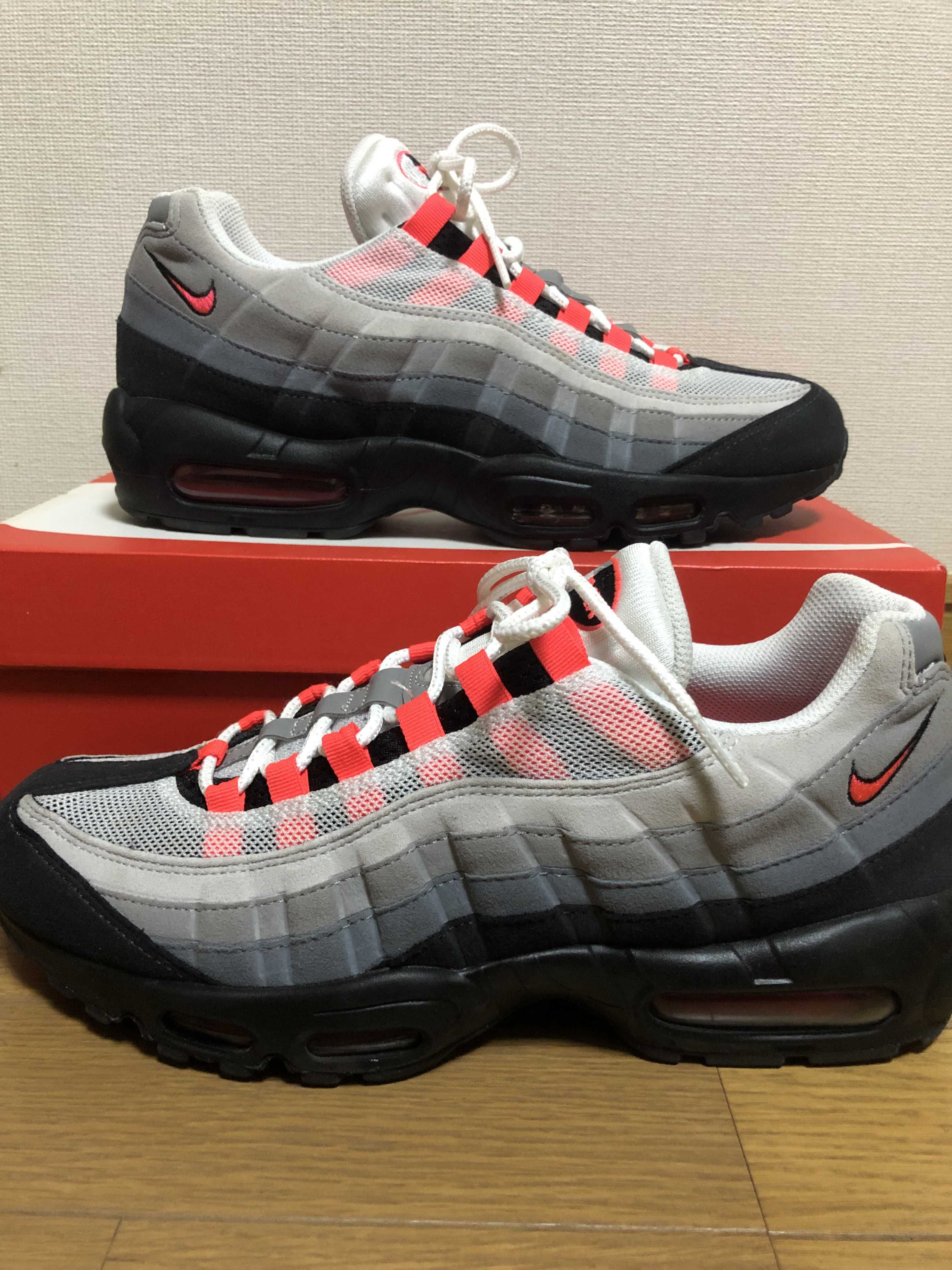 Nike Air Max 95 "White/Solar Red"