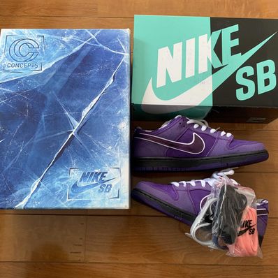 Concepts × Nike SB Dunk Low "Purple Lobster"