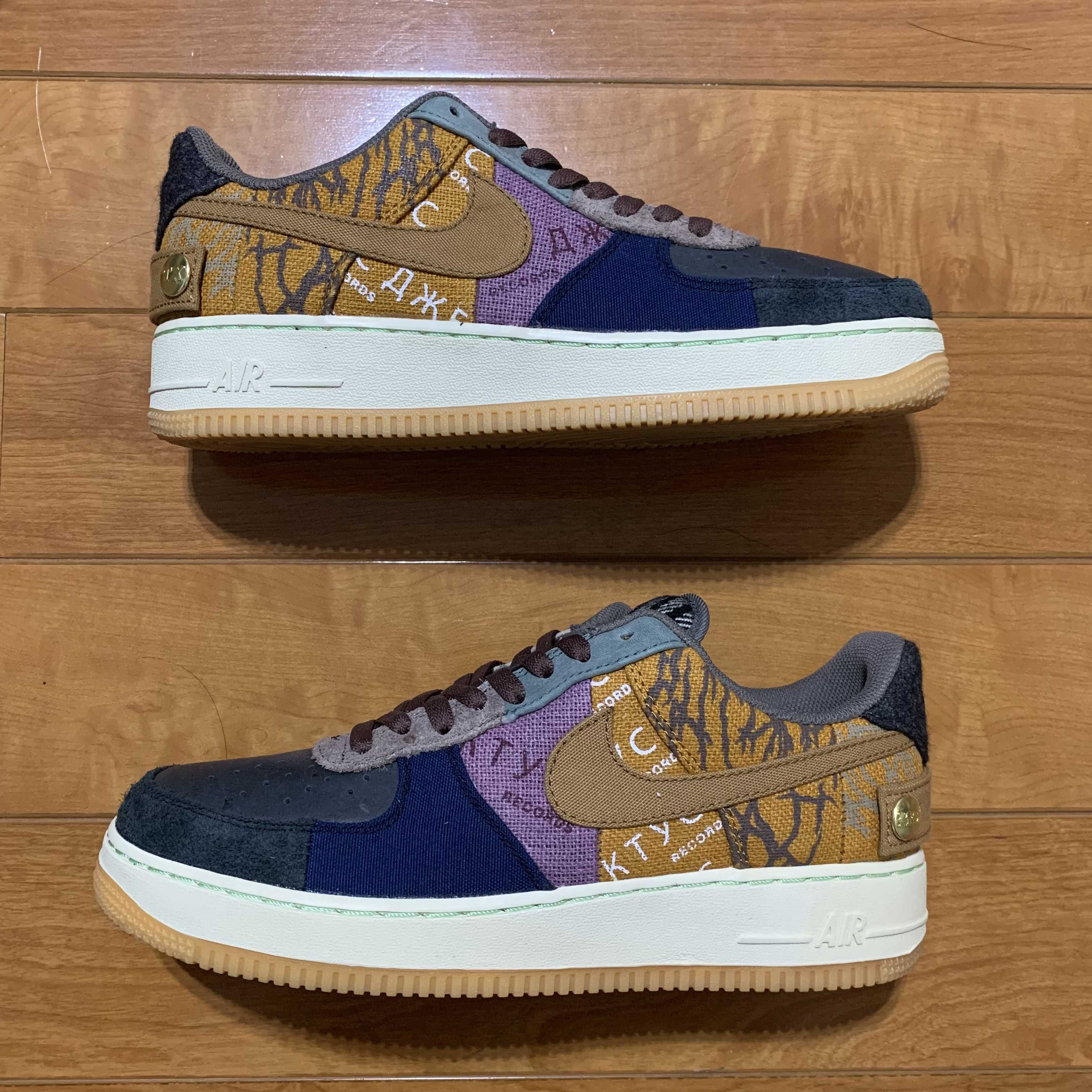 Travis Scott × Nike Air Force 1 Low Cactus Jack "Multi Color"