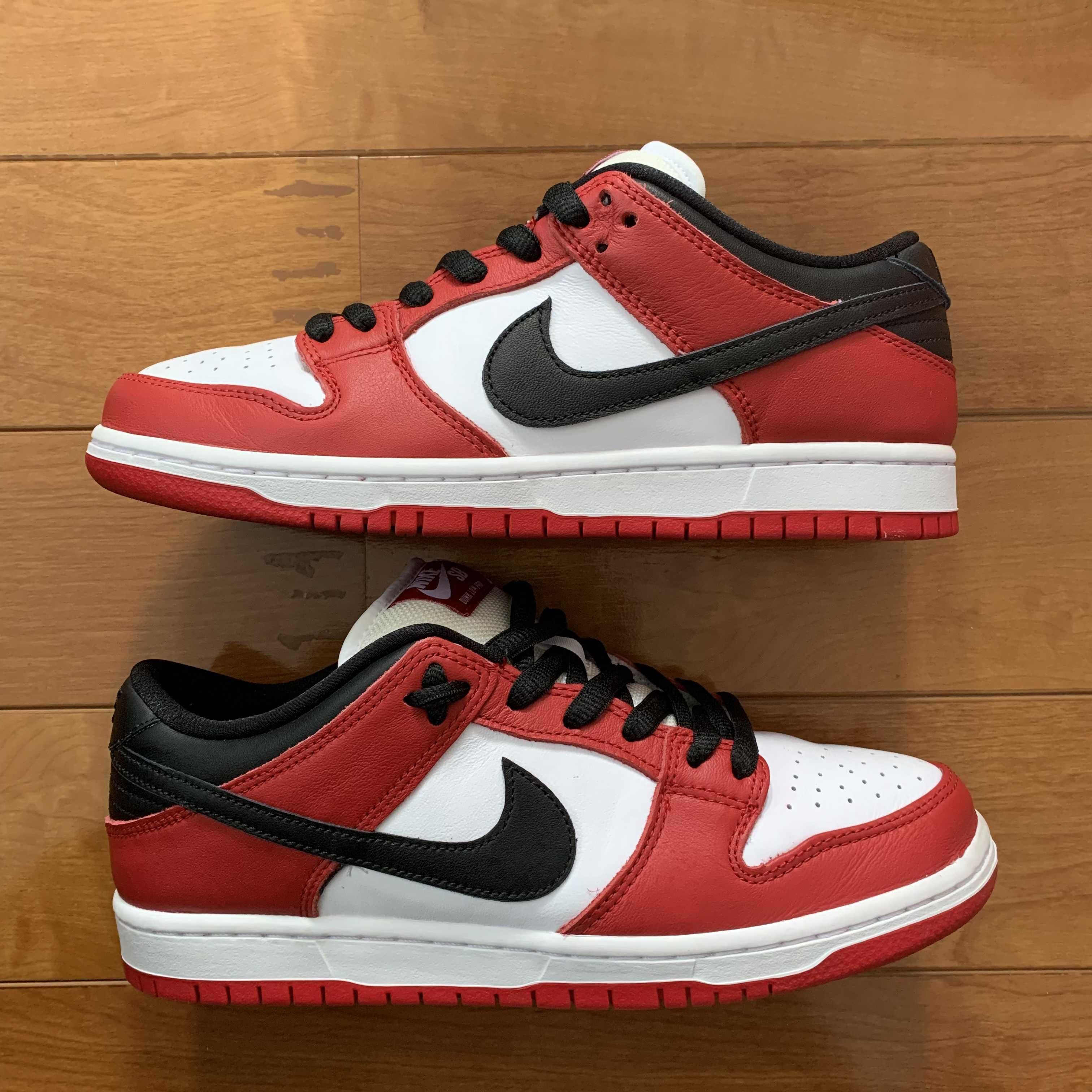 Nike SB Dunk Low Pro "J-Pack Chicago/Varsity Red and White"