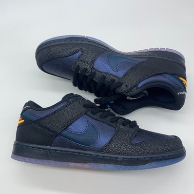 Bluetile Skateboards × Nike SB Dunk Low Pro "Pitch Blue/Black"