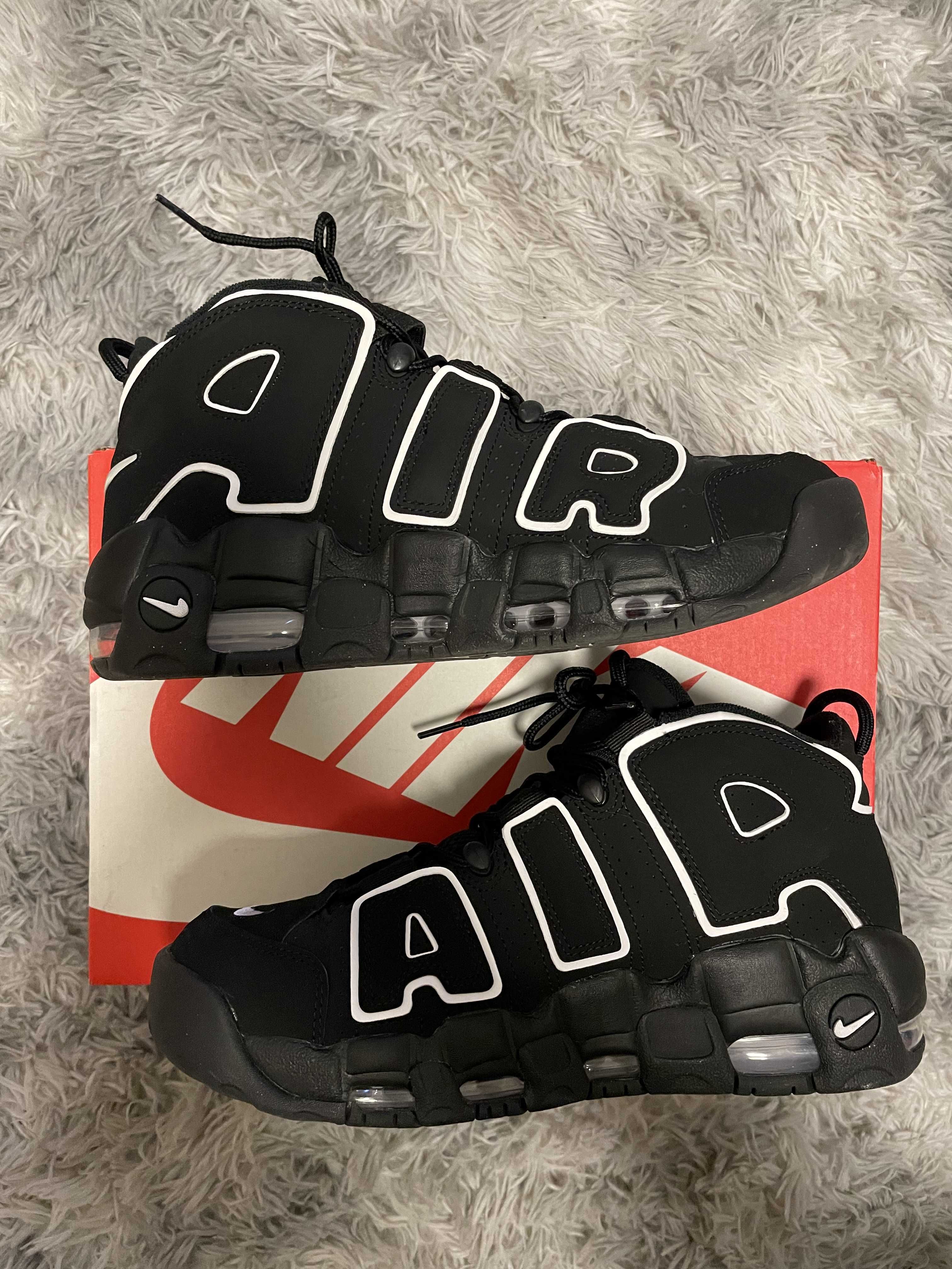 Nike Air More Uptempo "Black/White"(2020)