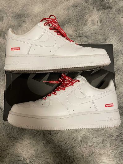 Supreme × Nike Air Force 1 Low "White"