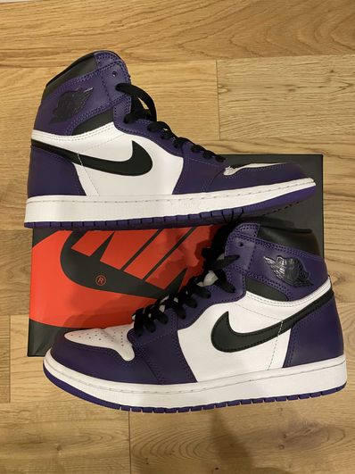 Nike Air Jordan 1 Retro High OG "Court Purple White/Black" (2020)
