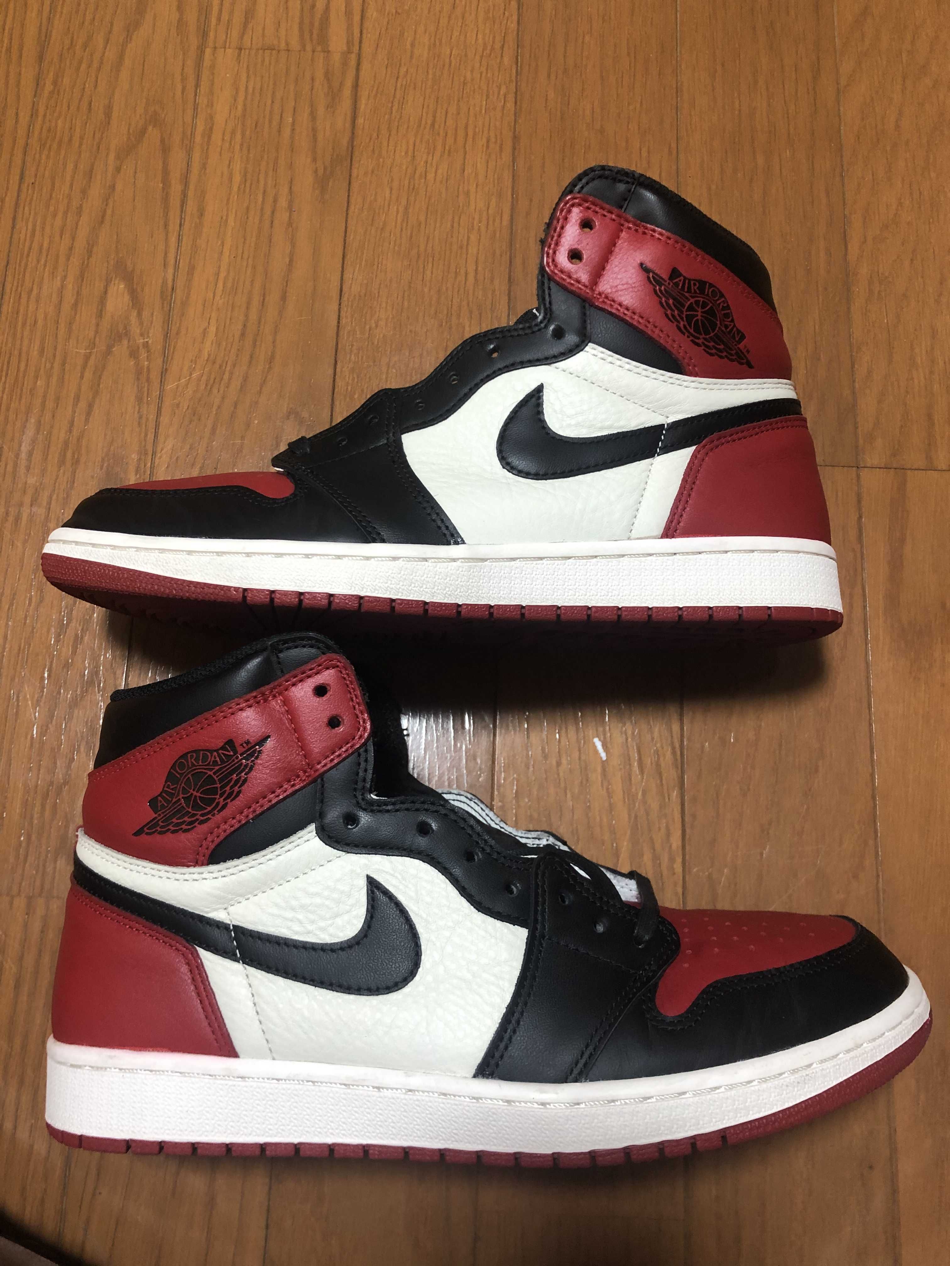 Nike Air Jordan 1 Retro High OG "Bred Toe"