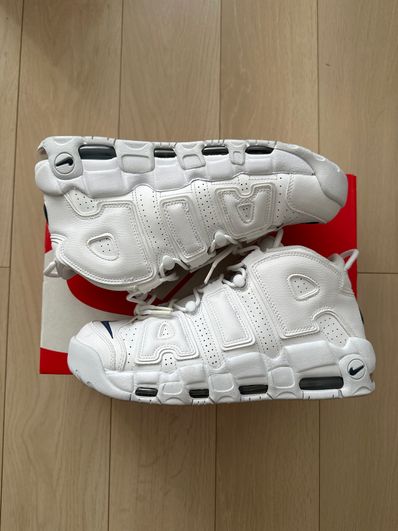 Nike Air More Uptempo "White/Midnight Navy"