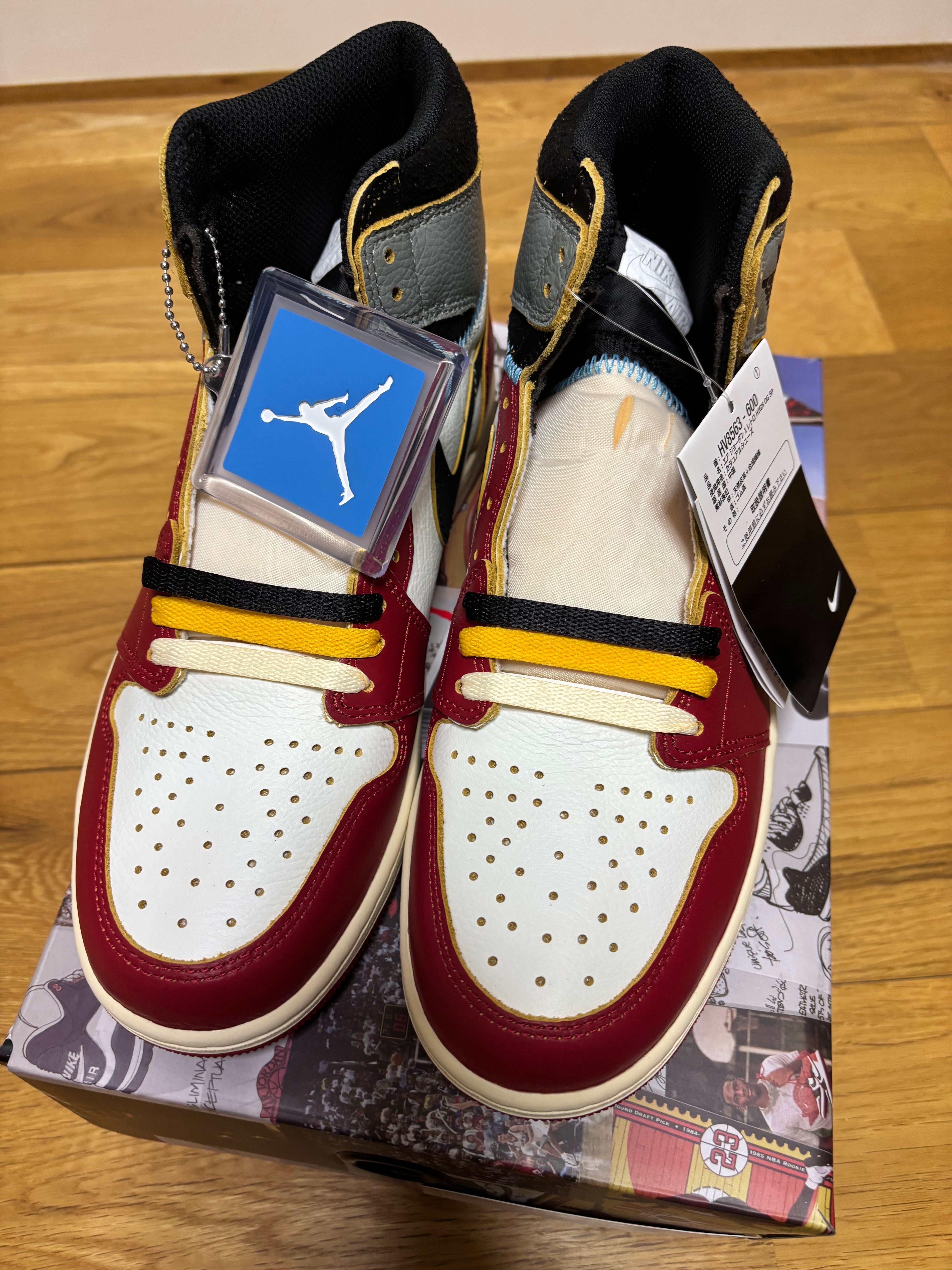 UNION × Nike Air Jordan 1 Retro High OG "Chicago/Shadow"