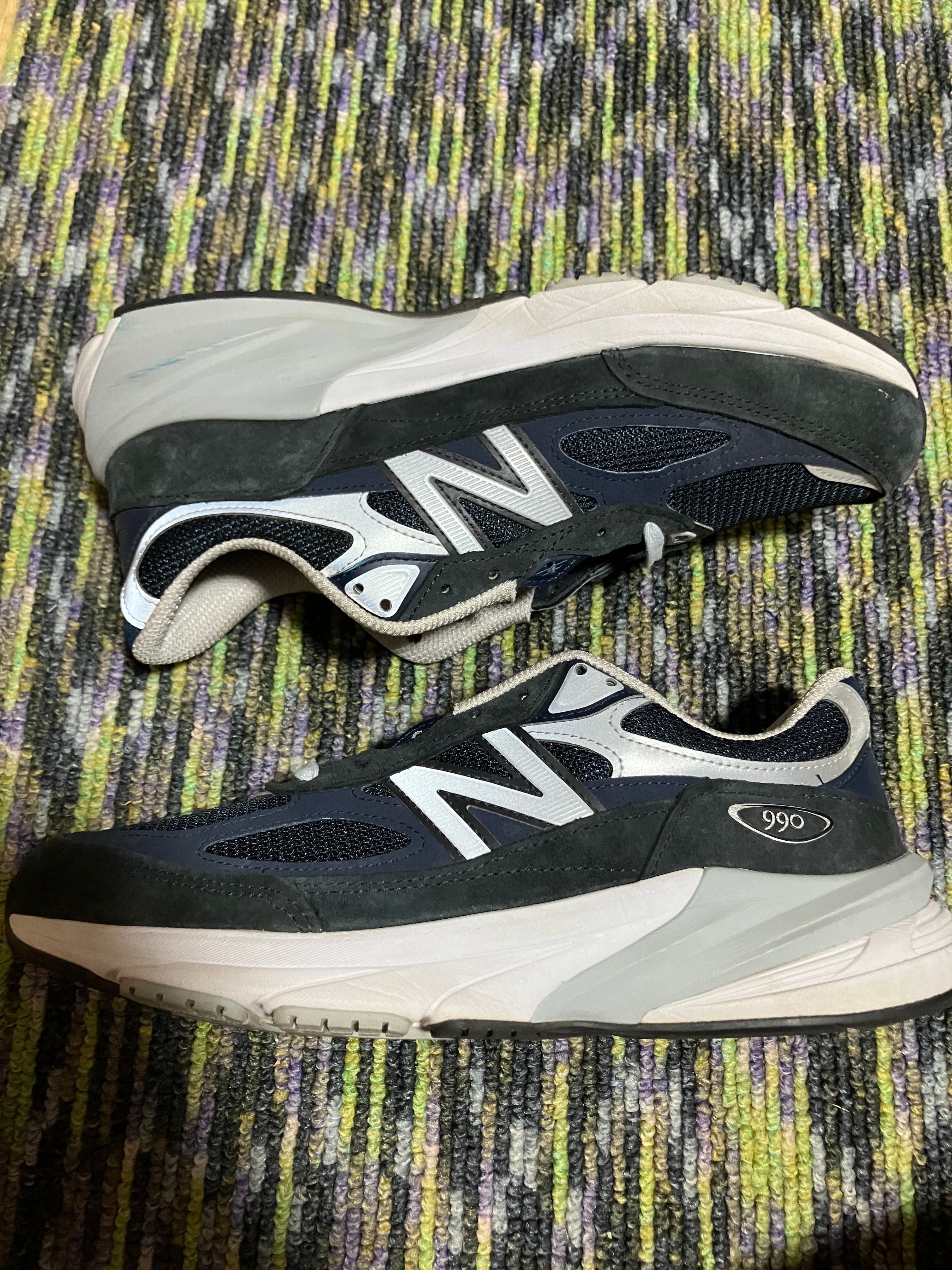 New Balance 990V6 "Navy" (Heel NB Logo)