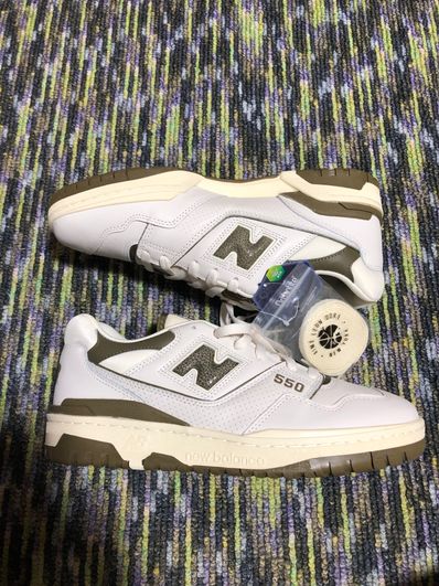 Aime Leon Dore × New Balance 550 "White/Olive"
