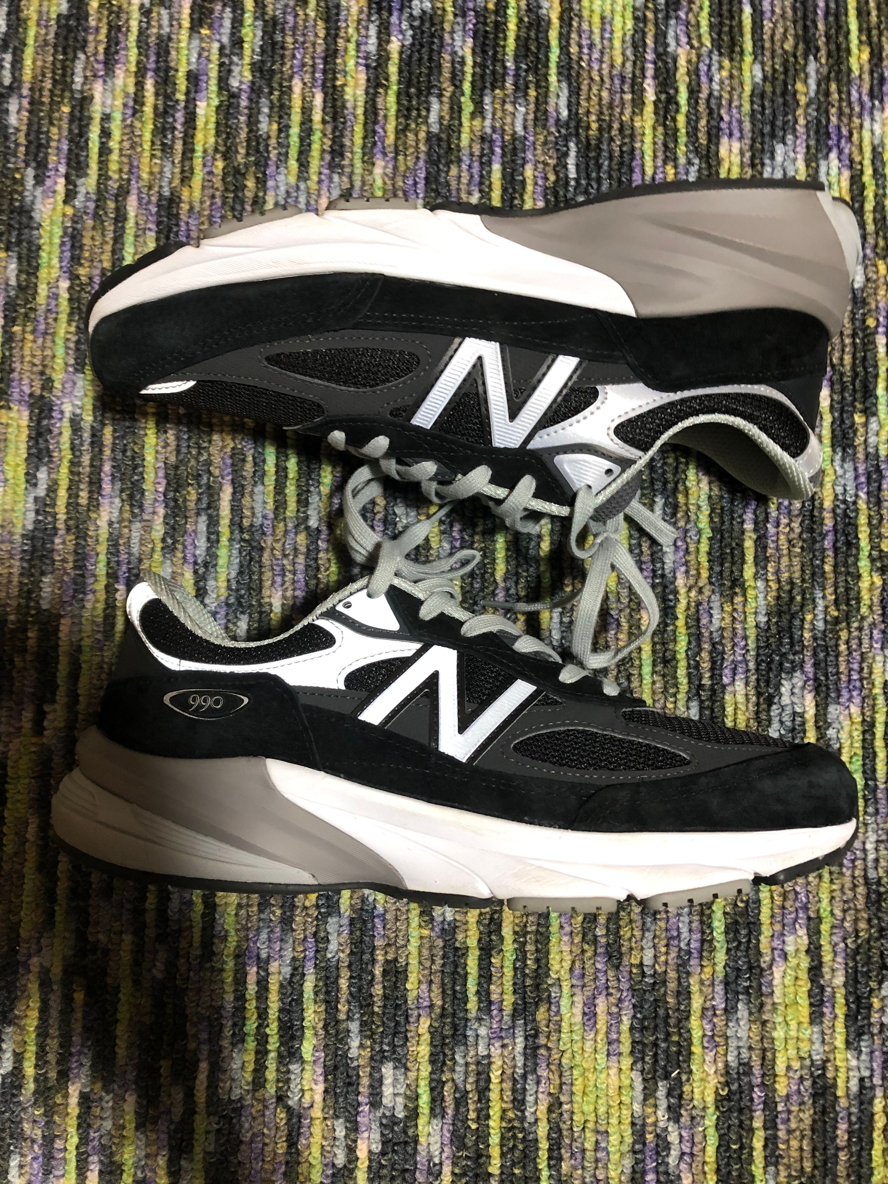 New Balance 990V6 "Black" (Heel NB Logo)