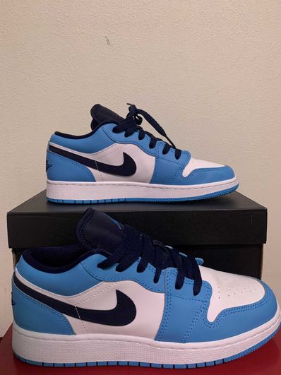 Nike GS Air Jordan 1 Low "University Blue"