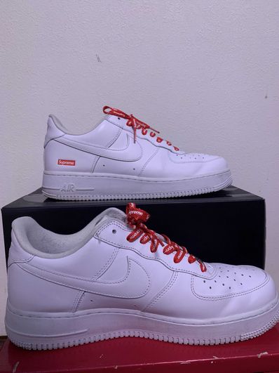 Supreme × Nike Air Force 1 Low "White"