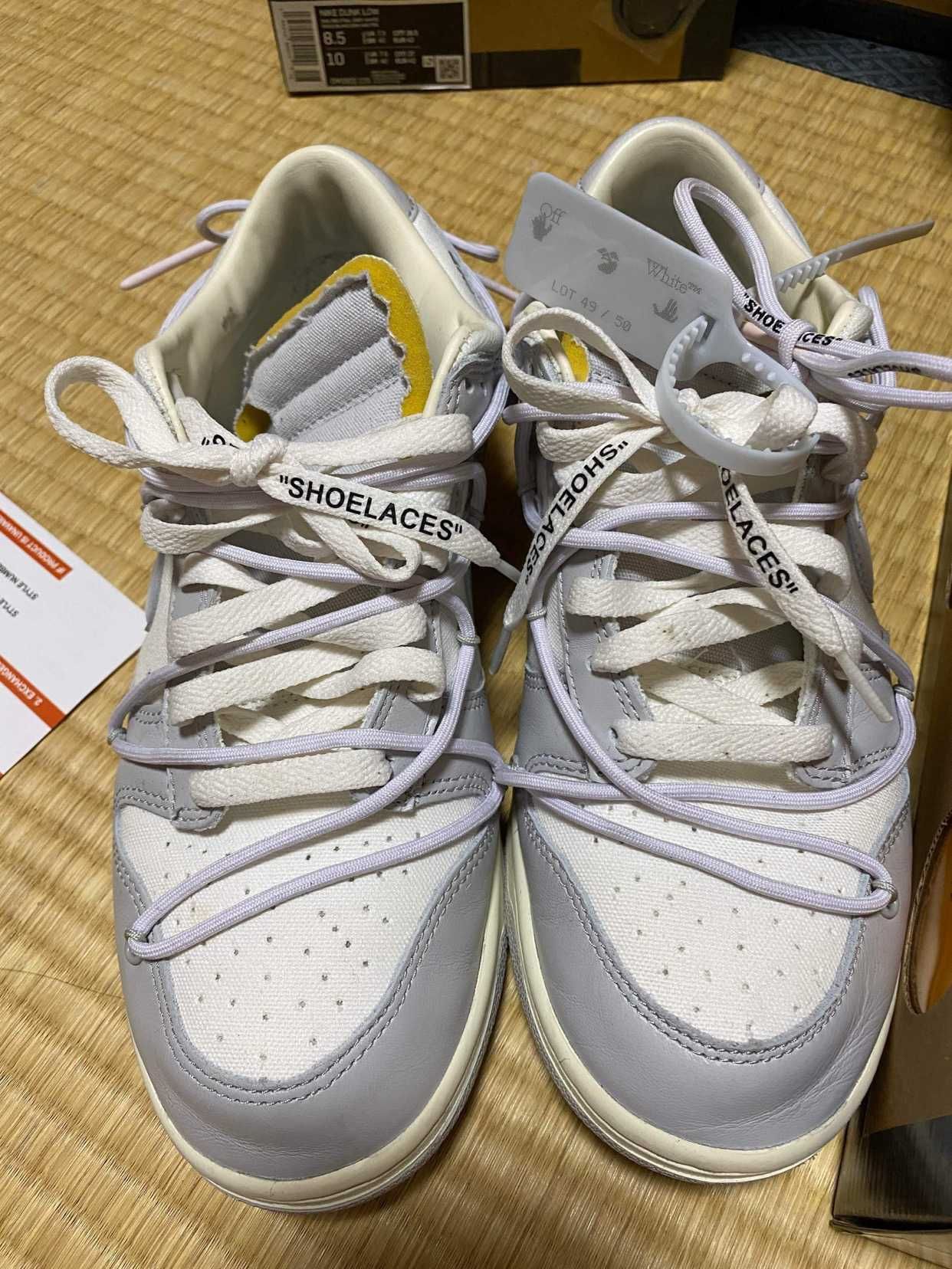 Off-White × Nike Dunk Low 1 of 50 "Lot.49"