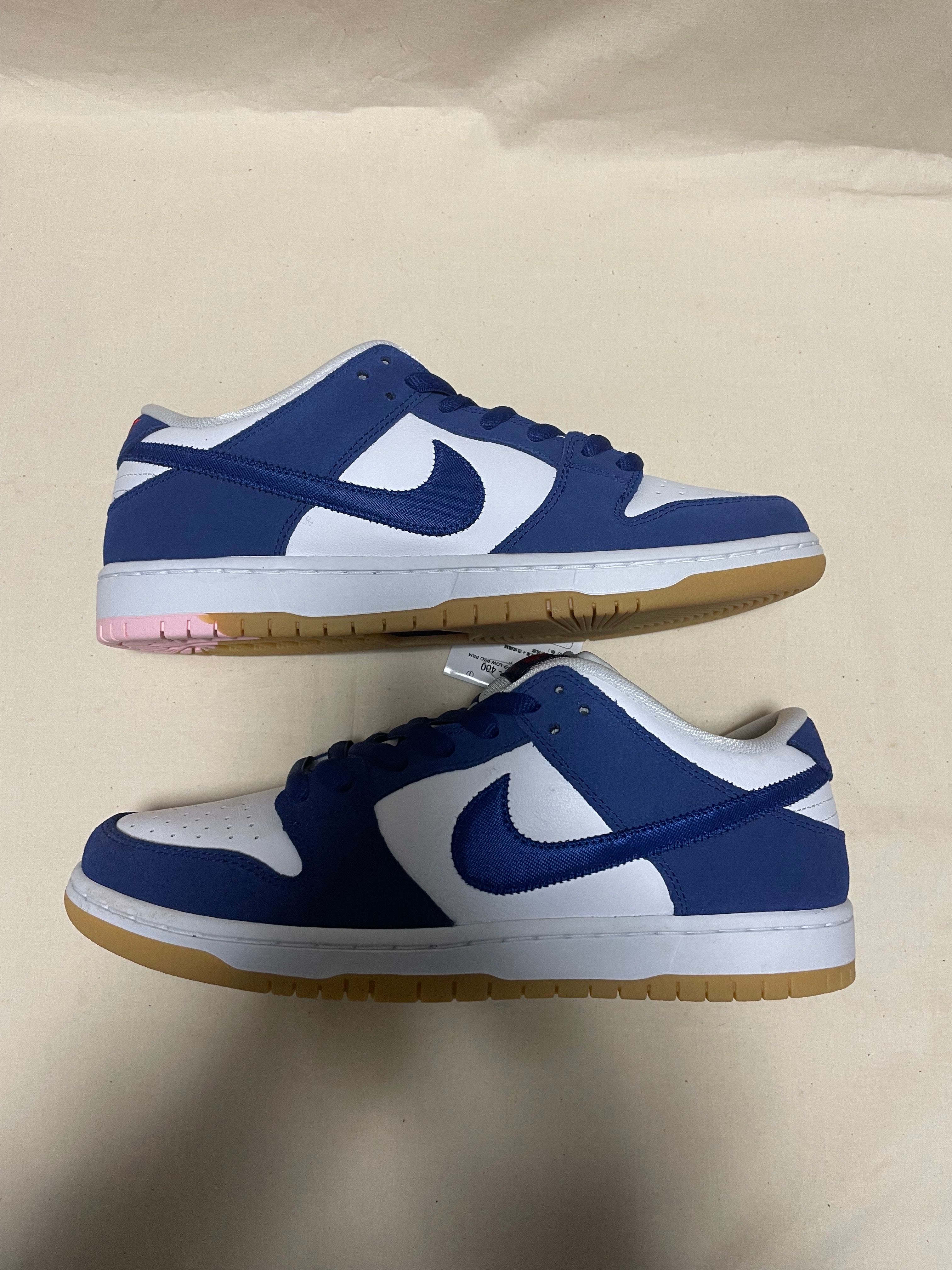 Nike SB Dunk Low "Los Angeles Dodgers/Deep Royal Blue"
