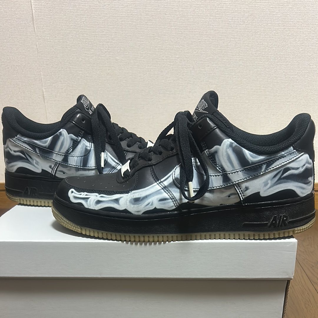 Nike Air Force 1 Low "Black Skeleton"