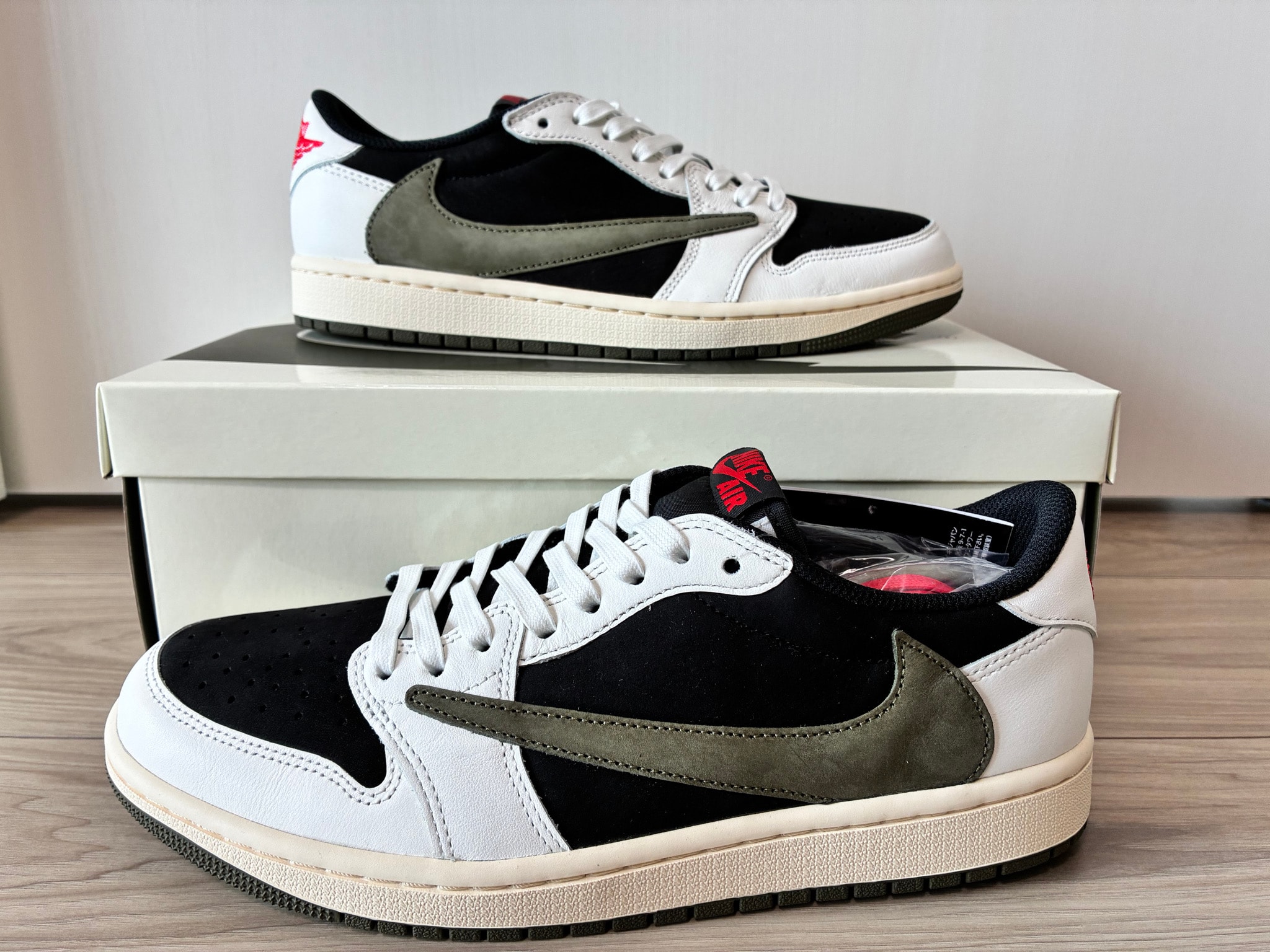 Travis Scott × Nike Women's Air Jordan 1 Low OG "Medium Olive"