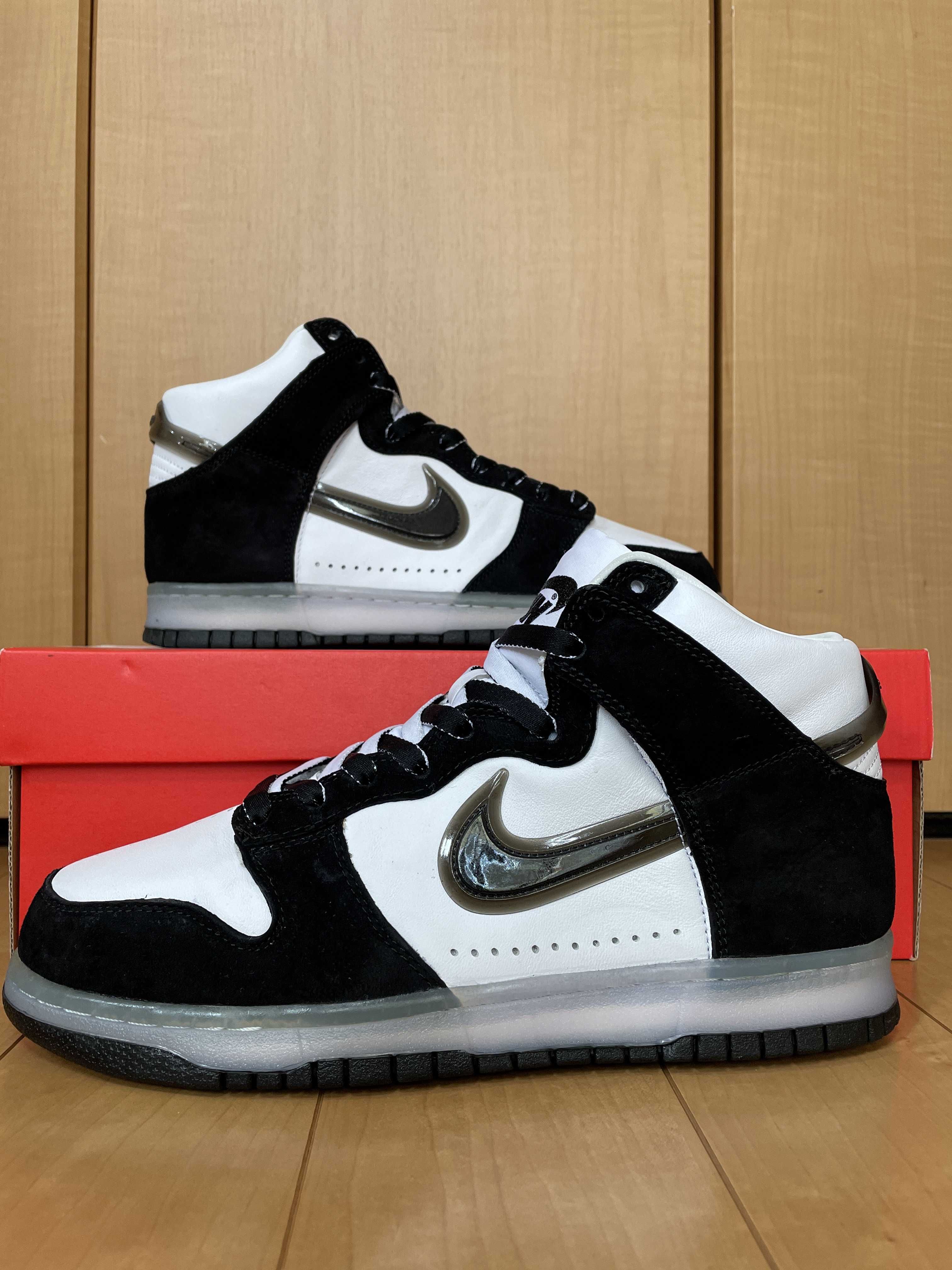 SLAM JAM x NIKE DUNK HIGH "WHITE/CLEAR BLACK"