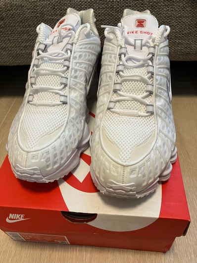 Nike Women's Shox TL "White and Max Orange"