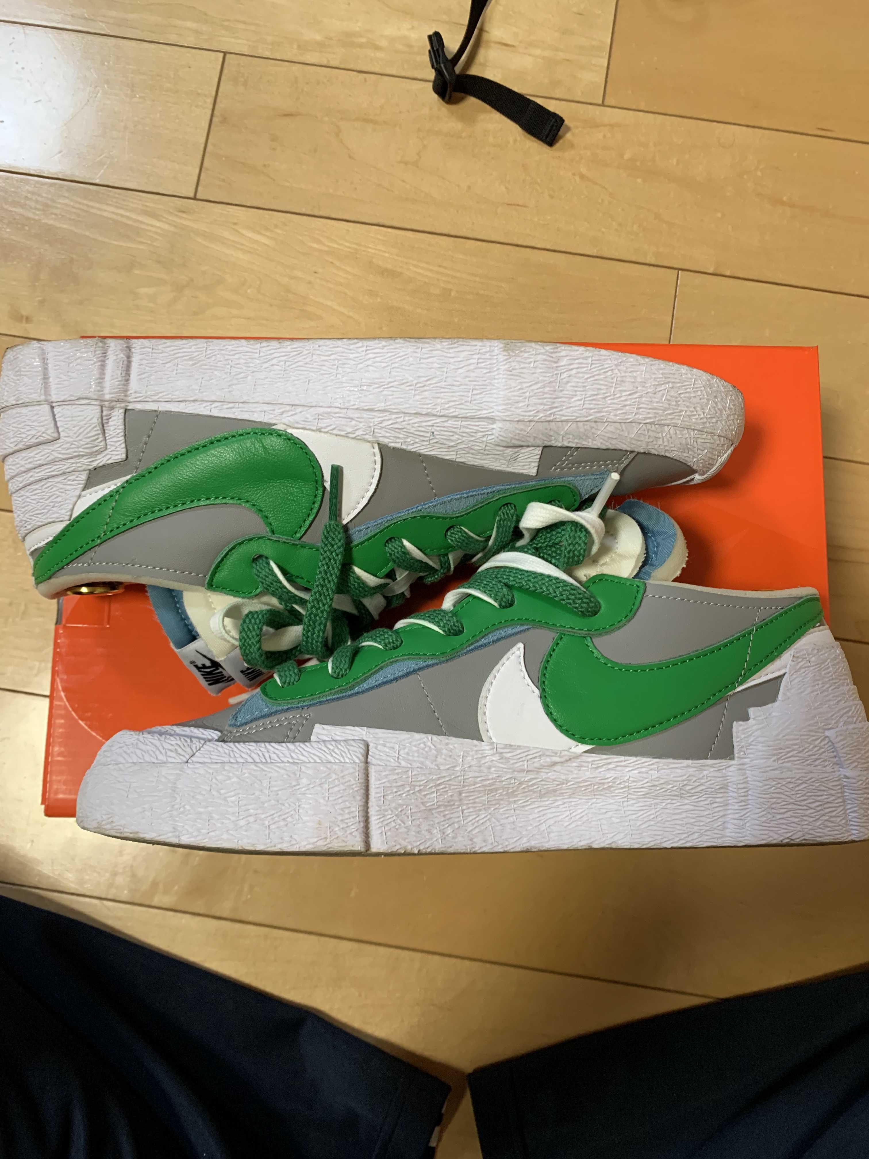 sacai × Nike Blazer Low "Classic Green"