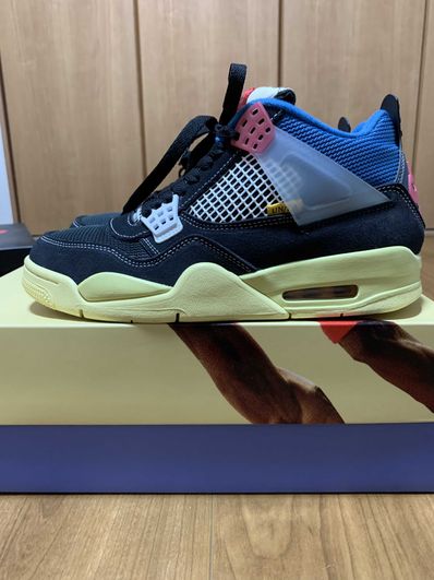 UNION × NIKE AIR JORDAN 4 "OFF NOIR"