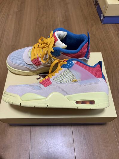 UNION × Nike Air Jordan 4 SP "Guava Ice/Light Fusion Red"