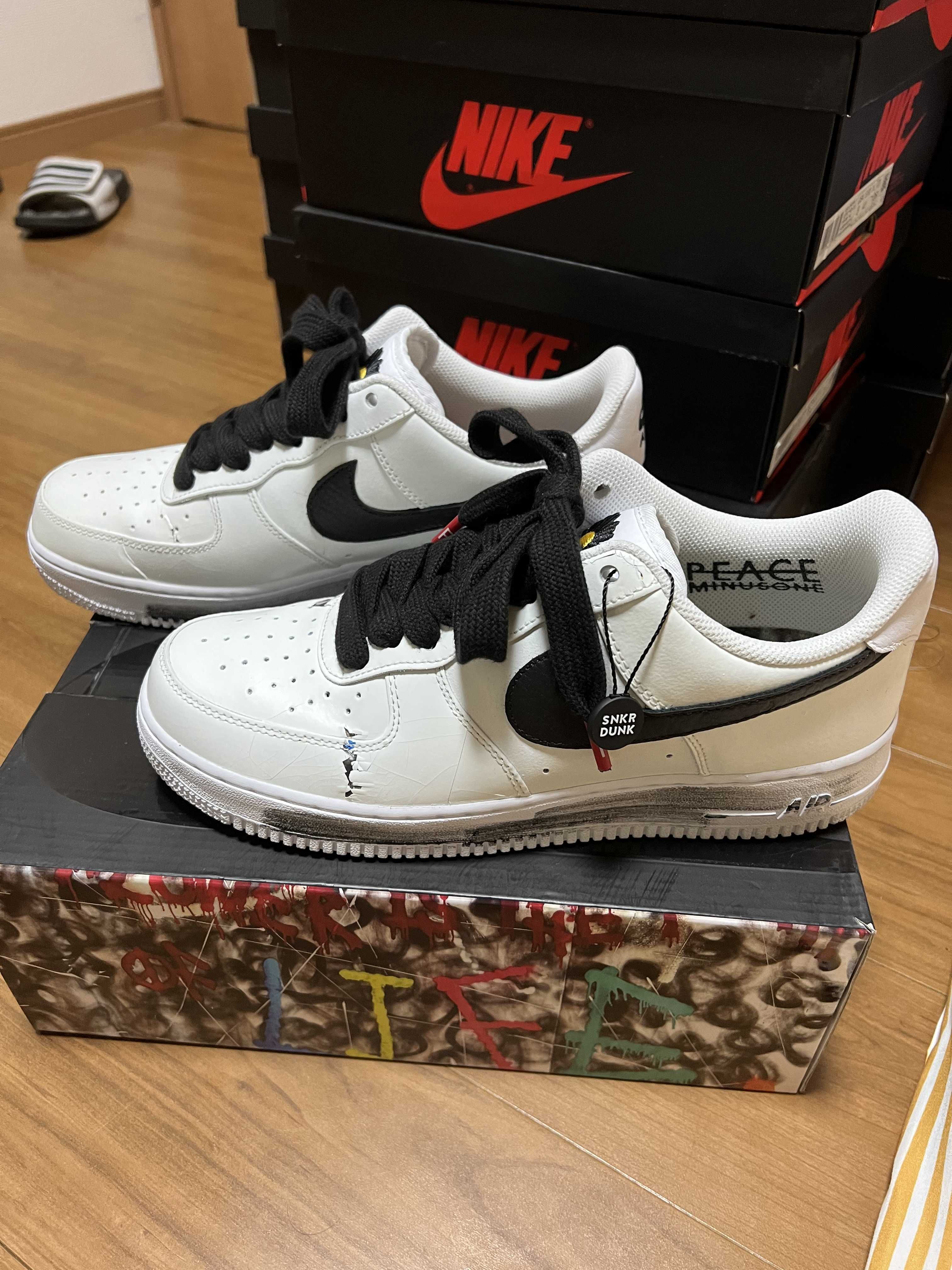 PEACEMINUSONE × Nike Air Force 1 Low "Para-noise/White/Black" / G-DRAGON
