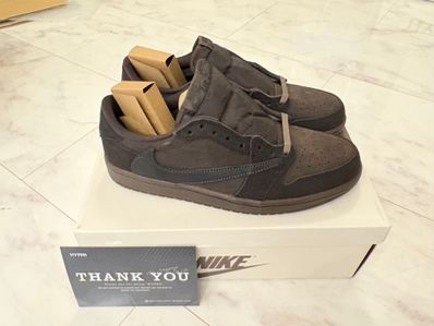 Travis Scott × Nike Air Jordan 1 Low OG SP "Velvet Brown and Dark Mocha"