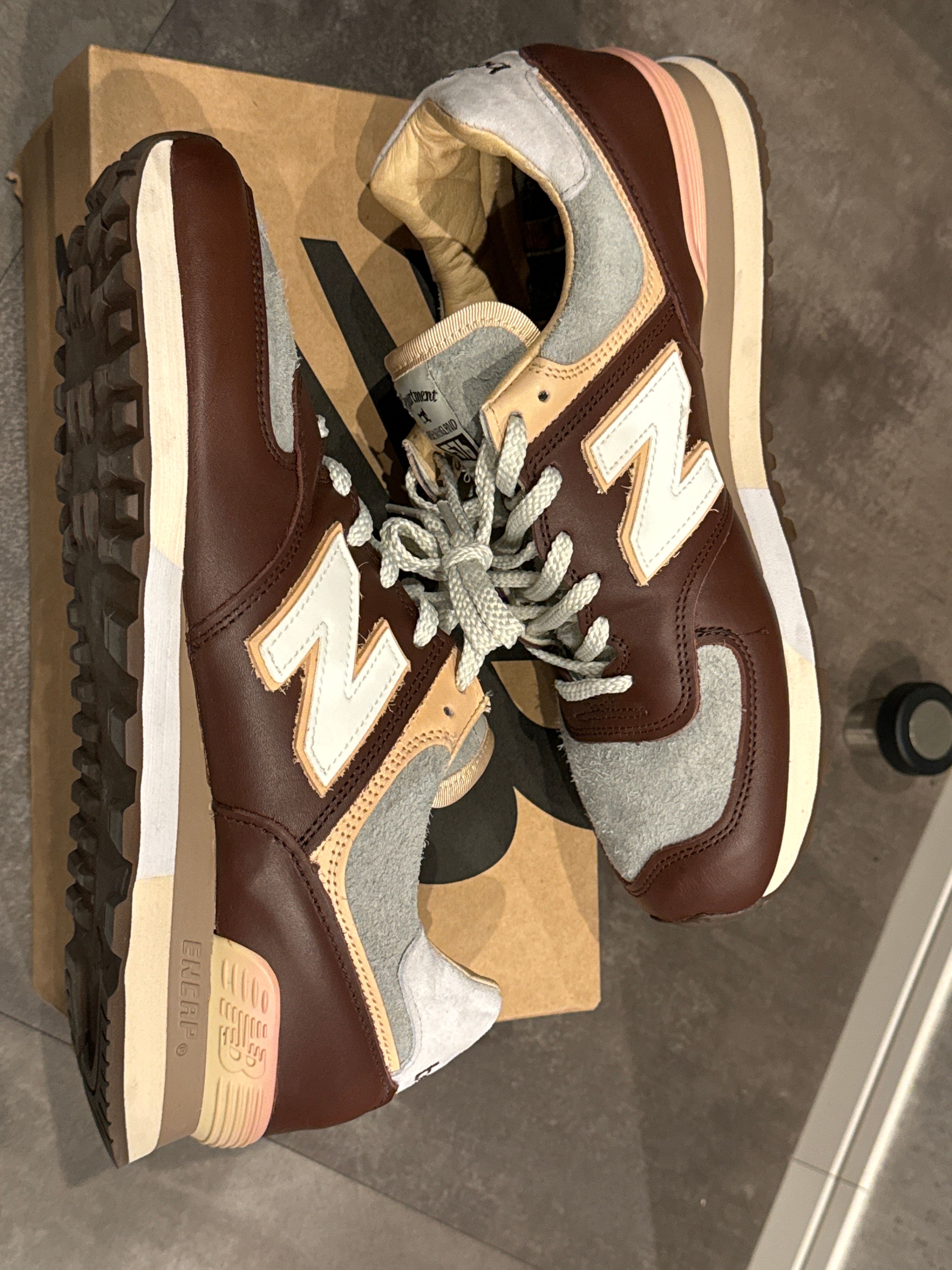 the Apartment × New Balance 576 "Brown"