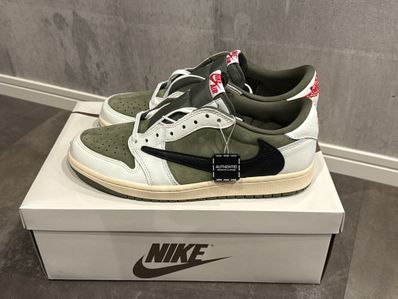 Travis Scott × Nike Air Jordan 1 Low OG SP "Reverse Olive"