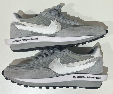 Fragment × sacai × Nike LD Waffle "Light Smoke Grey"