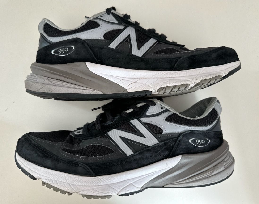 New Balance 990V6 "Black" (Heel NB Logo)
