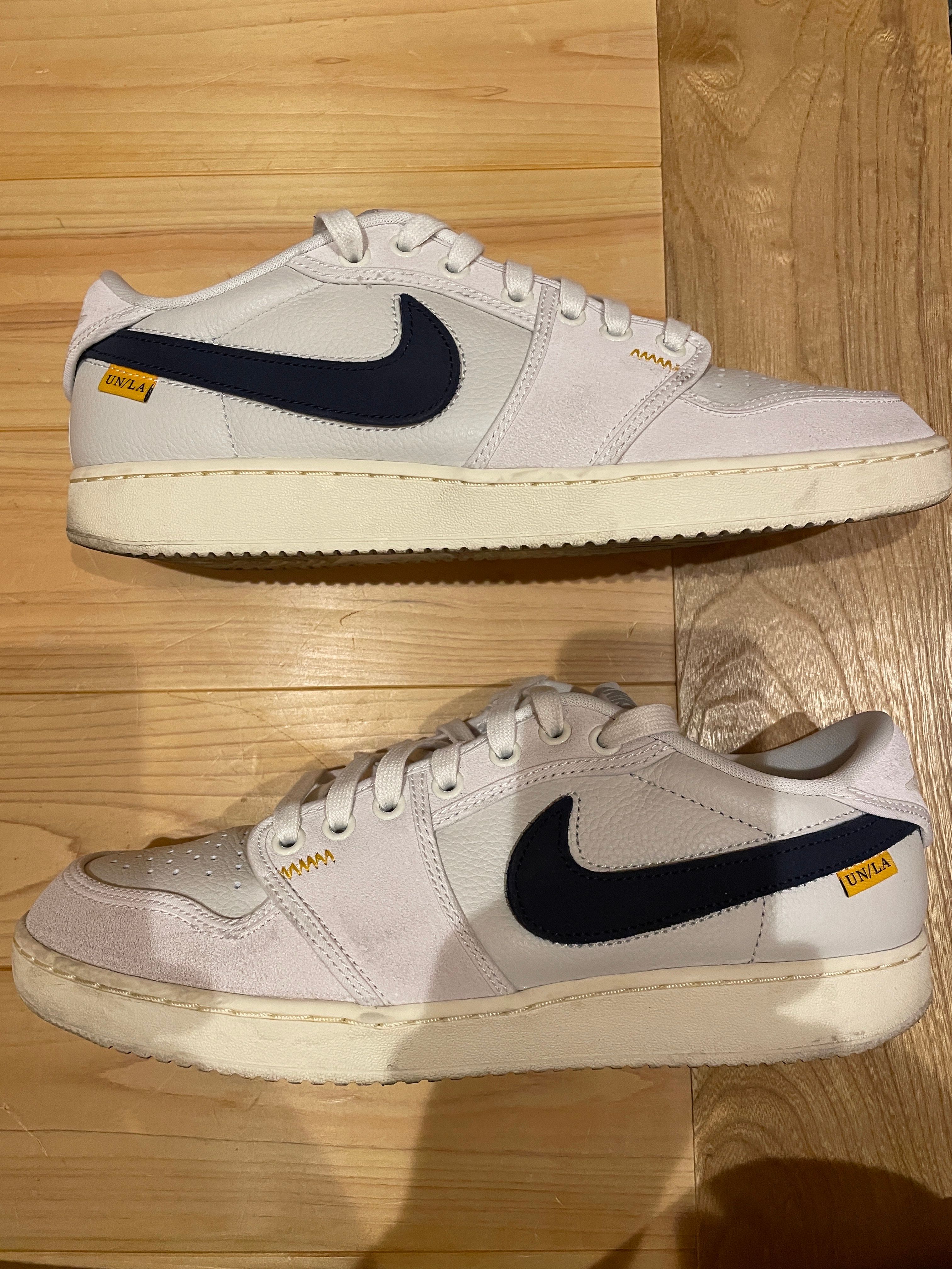 UNION × Nike Air Jordan 1 Low KO "Sail Leather"