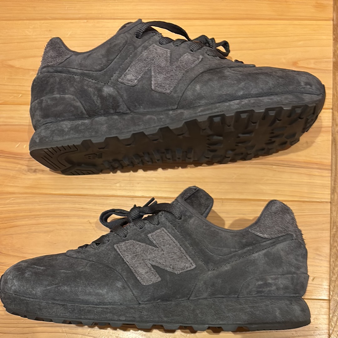 ストーンアイランド × ニューバランス 574 レガシー ゴースト "ダークグレー"