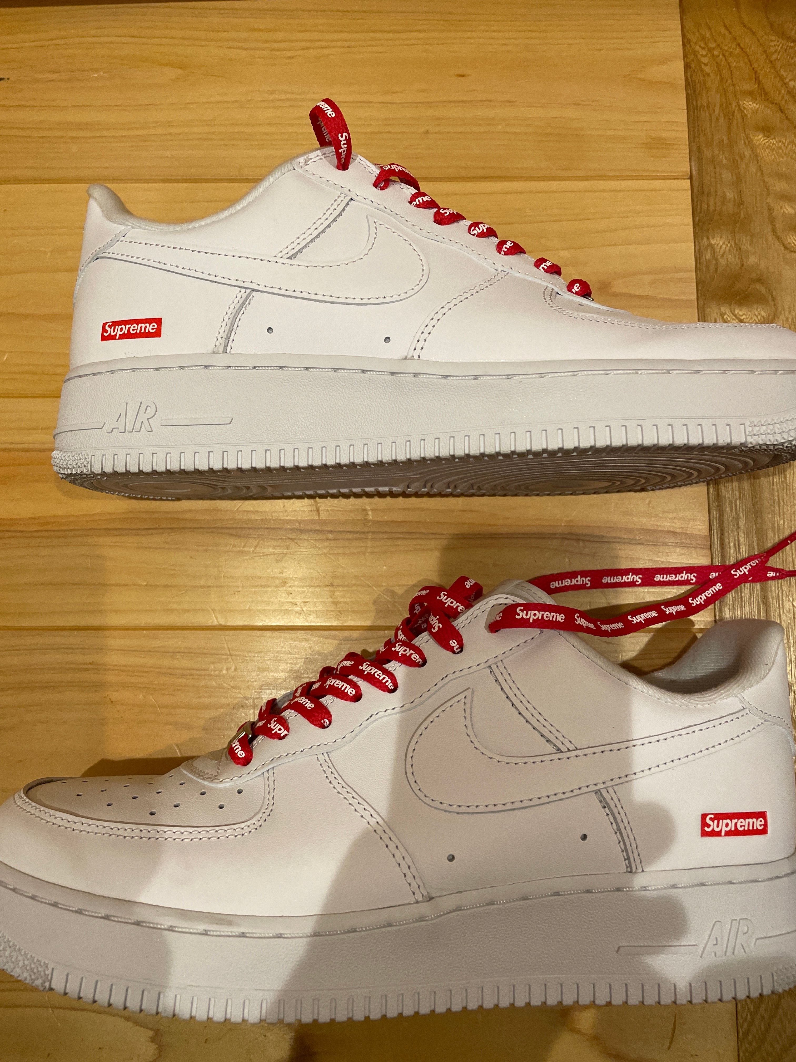 Supreme × Nike Air Force 1 Low "White"