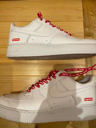 Supreme × Nike Air Force 1 Low "White"