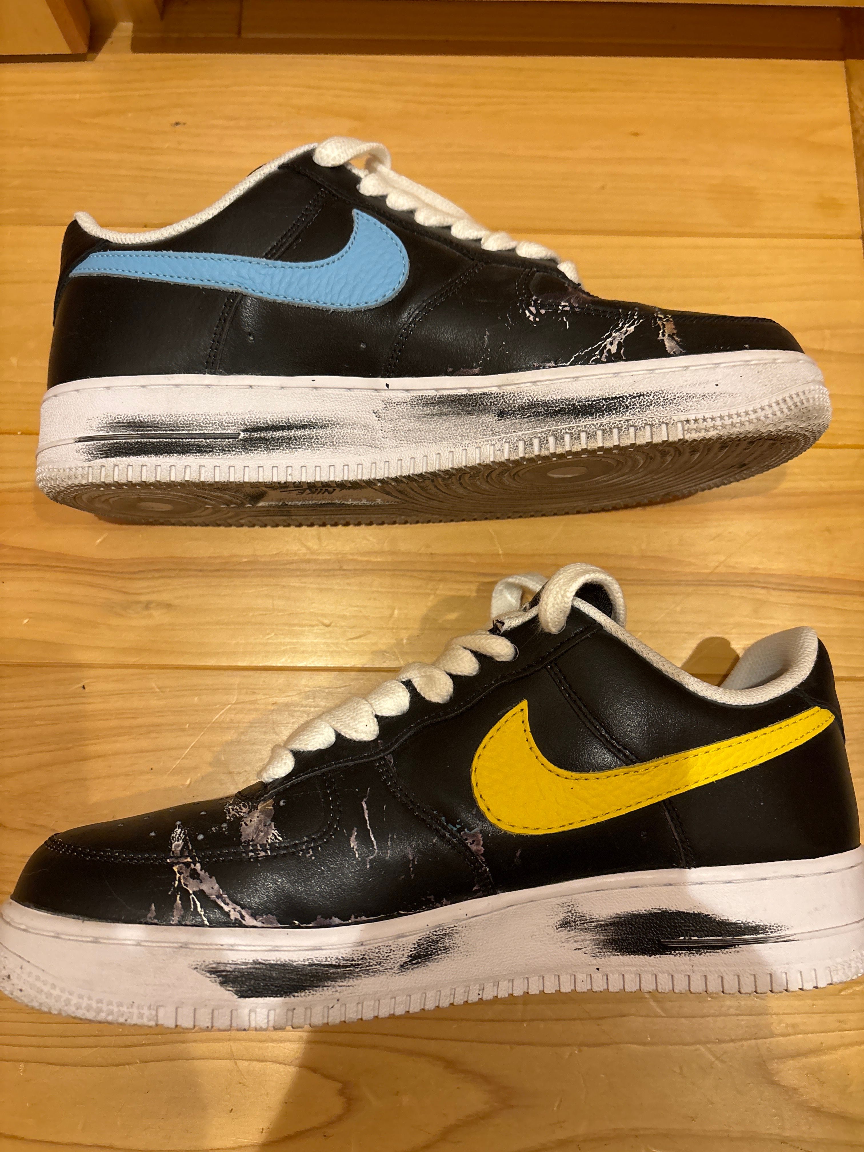 PEACEMINUSONE × Nike Air Force 1 Low '07 Para-Noise 3.0 "Black and Multi-Color" / G-DRAGON