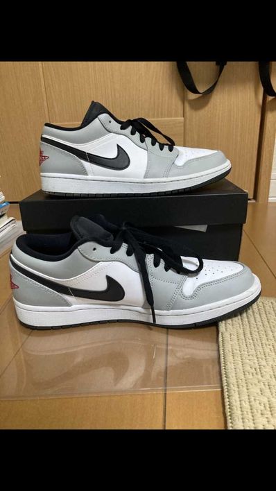 NIKE AIR JORDAN 1 LOW "LIGHT SMOKE GREY"