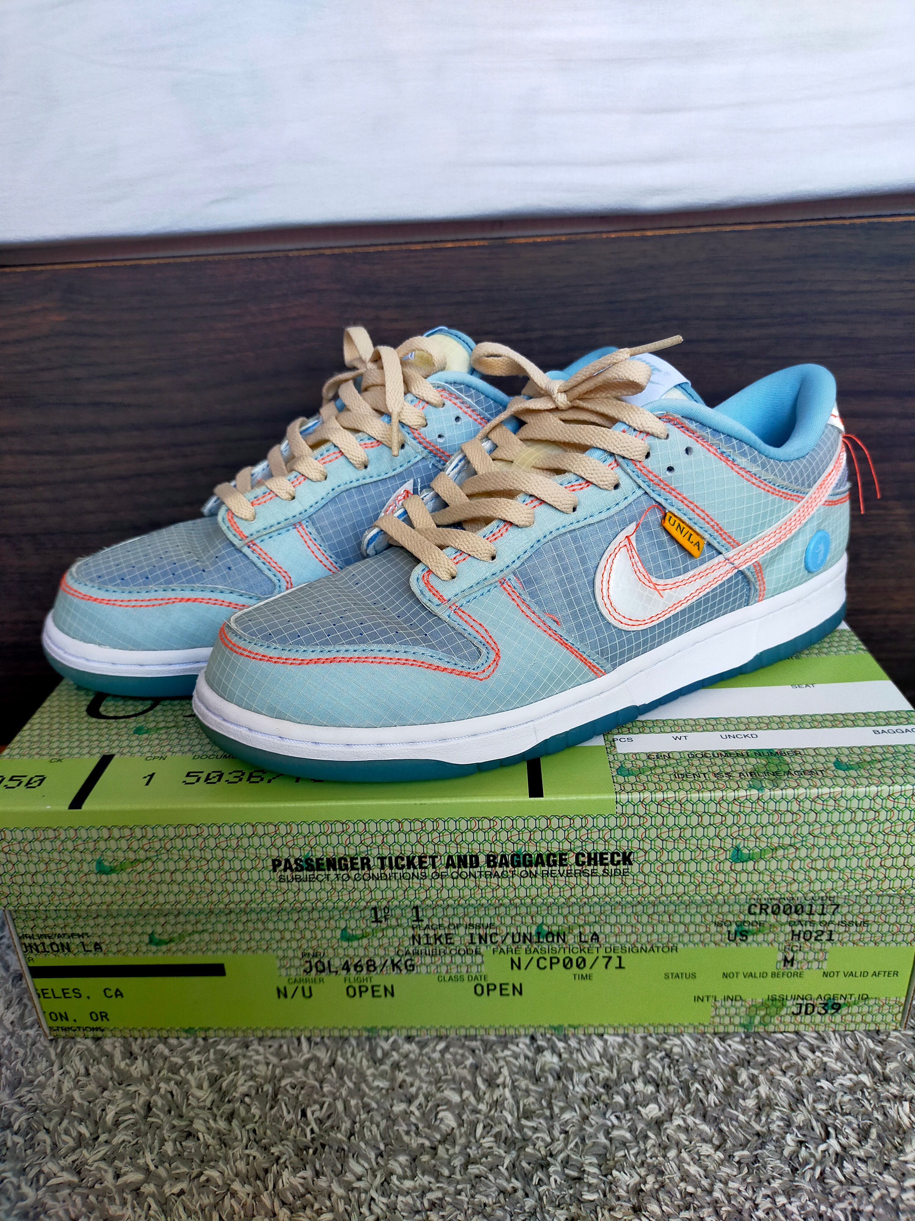 UNION × Nike Dunk Low "Argon"