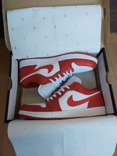 Nike Air Jordan 1 Low "Gym Red/White"