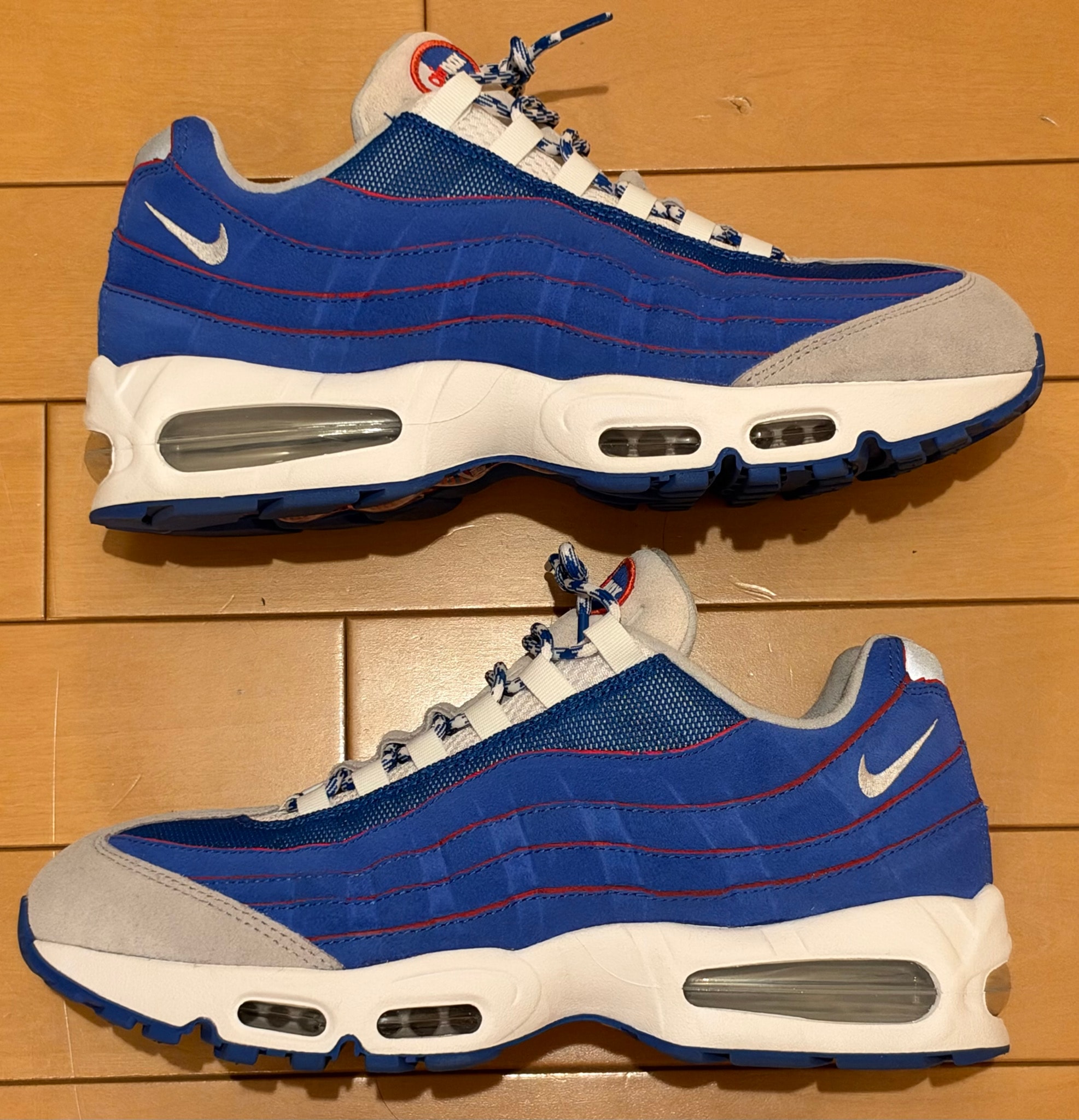 Nike Air Max 95 Big Bubble "Blue Sapphire/Metallic Silver"