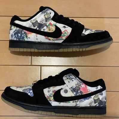 Supreme × Nike SB Dunk Low "Rammellzee"