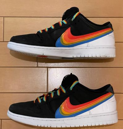 Polaroid × Nike SB Dunk Low Pro QS "Black/White"