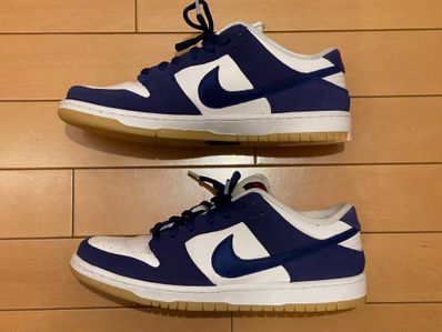 Nike SB Dunk Low "Los Angeles Dodgers/Deep Royal Blue"