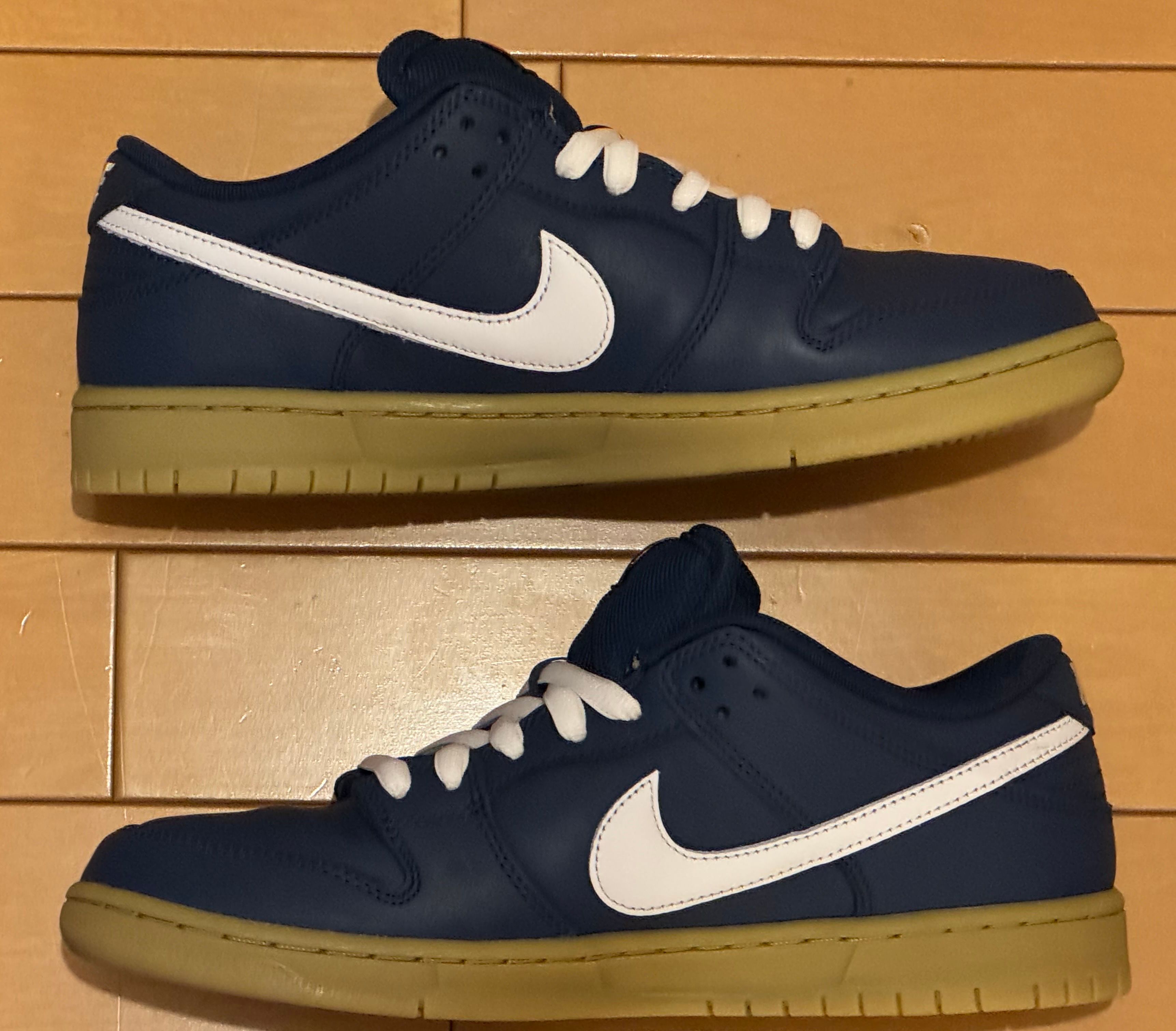 Nike SB Dunk Low Pro ISO Orange Label "Navy Gum"