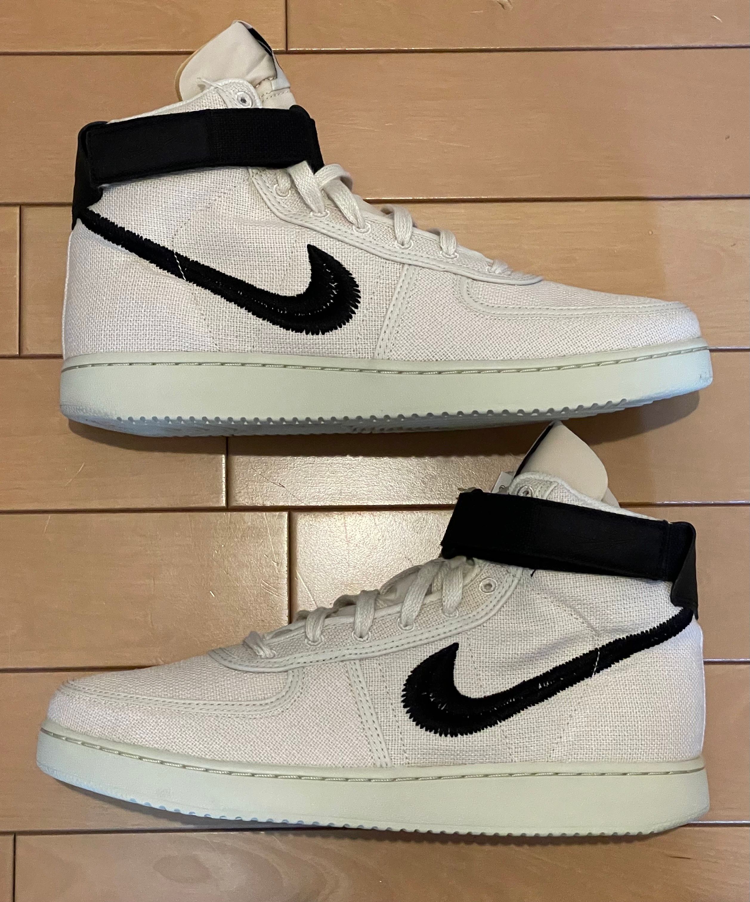 Stussy × Nike Vandal High "Fossil"